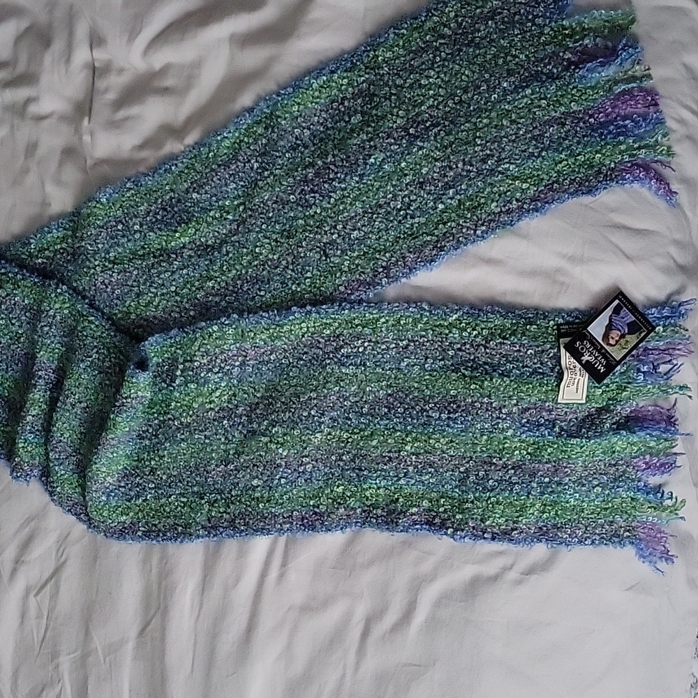 Gorgeous soft mohair scarf.
